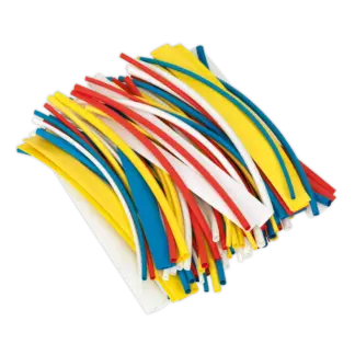 Heat Shrink Tubing 200mm 100pc - Mixed Colours [HST200MC]