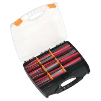 Adhesive Lined Heat Shrink Tubing Assortment 100 & 150mm 261pc - Mixed Colours [HSTAL261MC]