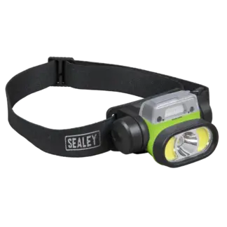 Rechargeable Head Torch with Auto-Sensor 5W & 3W COB LED [HT400LED]