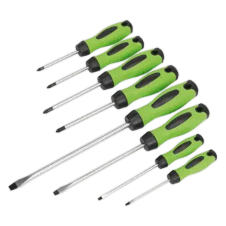 Premier Screwdriver Set 8pc - Hi-Vis Green [HV001]
