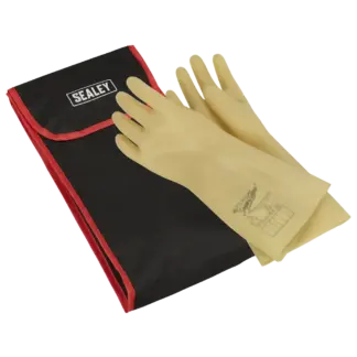 Electrician's Safety Gloves with Bag 1kV AC [HVGBCOMBO]