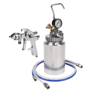 HVLP Pressure Pot System with Spray Gun & Hoses 1.7mm Set-Up [HVLP-79/P]