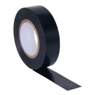 PVC Insulating Tape 19mm x 20m, Black - Pack of 10 [ITBLK10]