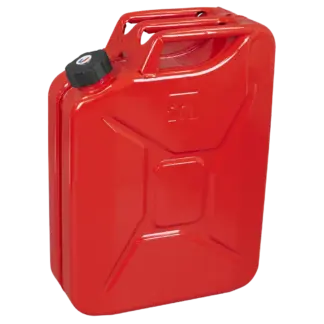 Screw Cap Metal Jerry Can 20L - Red [JC20SCR]
