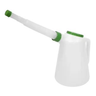 Oil Container with Flexible Spout 5L - Green Lid [JDL5G]