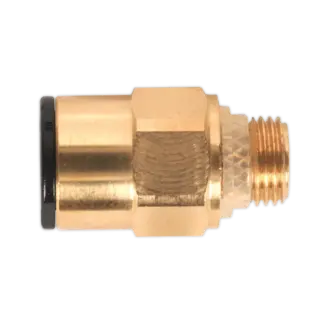 John Guest® Brass SuperThread Straight Adaptor 8mm x 1/8"BSP - Pack of 2 [JGBC818]