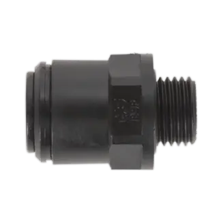 John Guest® Straight Adaptor 6mm x 1/4"BSP - Pack of 5 [JGC614]