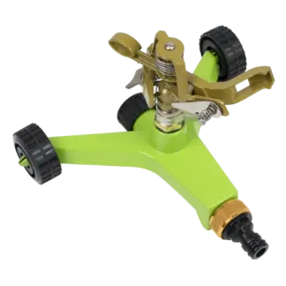 Pulsating Sprinkler with Metal Wheeled Base [JS2034]