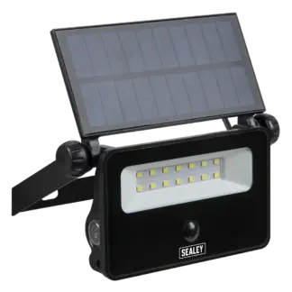 Extra-Slim Solar Floodlight with Wall Bracket 16W SMD LED [LED16S]