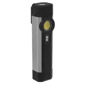 Rechargeable Aluminium Pocket Light with UV 3W COB & 1W SMD LED [LED220UV]