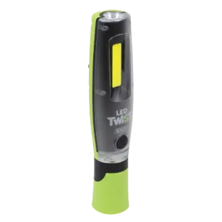 Rechargeable LED Twist® Inspection Light 20W COB + 3W SMD, 3000lm, Magnetic Base & Power Bank [LED3001G]