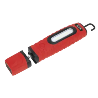 Rechargeable 360° Inspection Light 10W & 3W SMD LED - Red [LED360PLUSR]