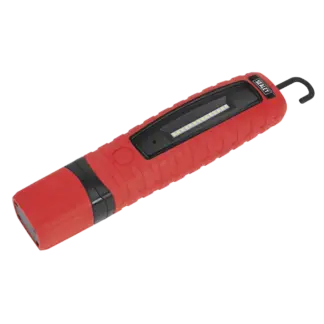 Rechargeable 360° Inspection Light 8W & 3W SMD LED - Red [LED360R]
