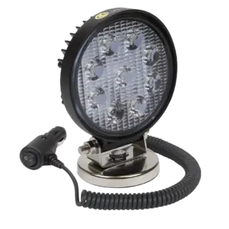 Round Worklight with Magnetic Base 27W SMD LED [LED3RM]