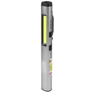 Rechargeable UV Penlight Torch with Laser Pointer 5W COB & 3W SMD LED [LED450UV]