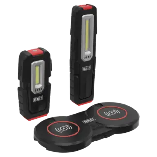 Inspection Light with Double Wireless Charging Base 5W & 3W COB LED [LEDWCBCOMBO4]