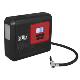 Tyre Inflator with Worklight 12V [MAC12D]