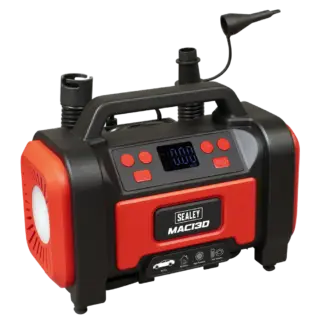 Tyre Inflator & High-Volume Air Pump 12V/230V AC [MAC13D]
