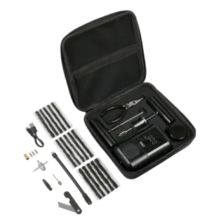 Temporary Puncture Repair Kit & Rechargeable Tyre Inflator [MAC24]