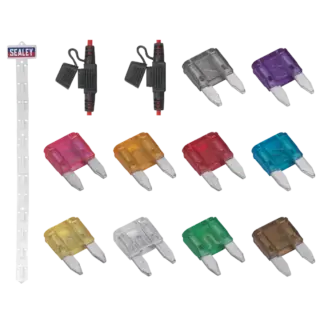 Clip Strip Deal - Automotive Mini Blade Fuses & Holders [MBFSET]