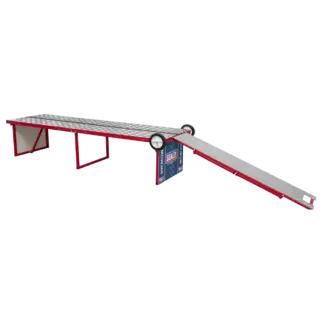 Folding Motorcycle Workbench with Ramp 360kg Capacity [MCW360]