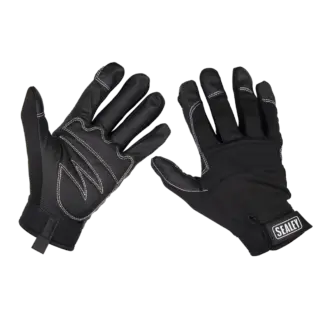 Premier Light Palm Tactouch Mechanic's Gloves (9) - Large [MG798L]