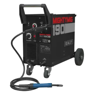 Professional Gas/Gasless MIG Welder with Euro Torch 190A [MIGHTYMIG190]