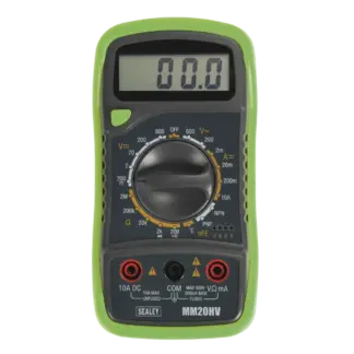 8-Function Digital Multimeter with Thermocouple - Hi-Vis Green [MM20HV]