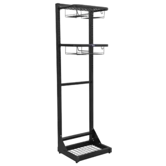Freestanding Motorcycle Helmet & Gear Storage [MS081FS]