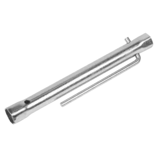 Long Reach Double End Spark Plug Box Spanner with L-Bar 16/18mm [MS157]