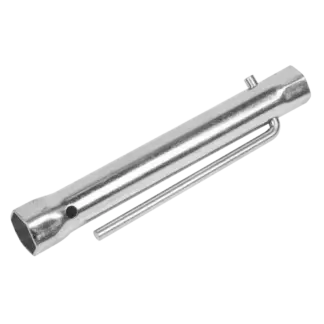 Long Reach Double End Spark Plug Box Spanner with L-Bar 18/21mm [MS161]