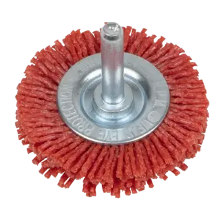 50mm Nylon Filament Circular Brush with 6mm Shaft [NFBC50]