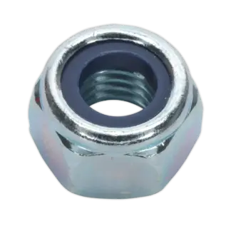 Zinc Plated Nylon Locknut M10, DIN 982 - Pack of 100 [NLN10]
