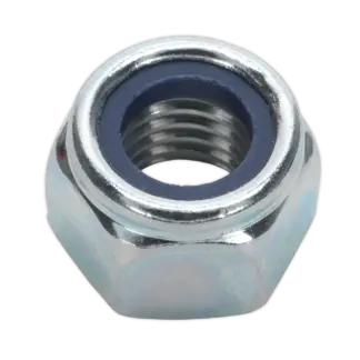 Zinc Plated Nylon Locknut M12, DIN 982 - Pack of 25 [NLN12]