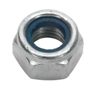 Zinc Plated Nylon Locknut M14, DIN 982 - Pack of 25 [NLN14]