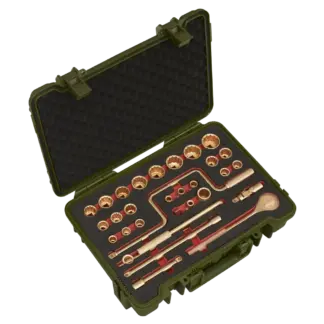 Premier Non-Sparking Socket Set 1/2"Sq Drive 31pc [NS039]
