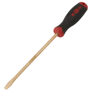 Screwdriver Slotted 8 x 200mm - Non-Sparking [NS095]