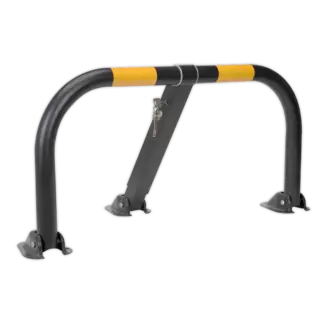 Triple Leg Parking Barrier with Integral Lock [PB298]