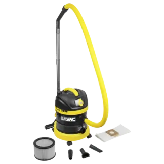 BuilderVac® Wet & Dry Vacuum Cleaner 15L Stainless Steel Drum M Class Filtration 110V [PC150BV110V]