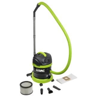 BuilderVac® 15L M Class Vacuum Cleaner Wet & Dry with Stainless Steel Drum 1400W/230V [PC150BV]