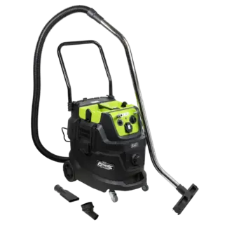 M Class Dust-Free Industrial Wet & Dry Vacuum Cleaner 40L with Autostart for Air/Electric Power Tools 1600W/230V [PC400MA]