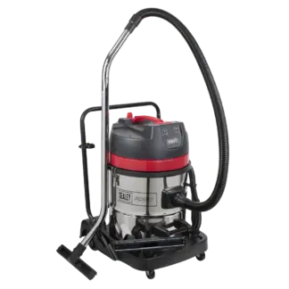 60L Vacuum Cleaner Wet & Dry with Stainless Steel Drum 2400W/230V [PC460]