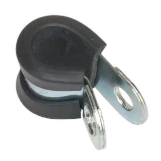 Rubber Lined P-Clip 10mm - Pack of 25 [PCJ10]