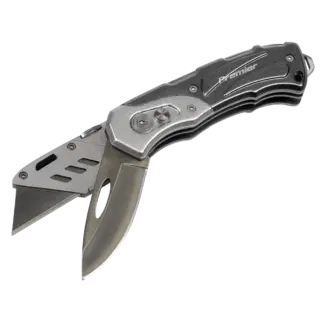 Premier Locking Pocket Knife Twin-Blade [PK37]