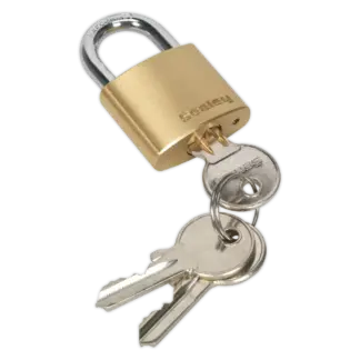 Brass Body Padlock 30mm [PL100]