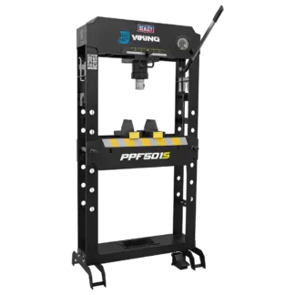 Viking Floor Type Air/Hydraulic Press with Sliding Ram and Foot Pedal 50 Tonne [PPF501S]