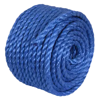 10mm x 30m Polypropylene Split Film Twisted Rope, Blue [PR1030]