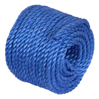 8mm x 30m Polypropylene Split Film Twisted Rope, Blue [PR830]