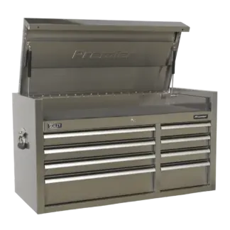 Premier™ Heavy-Duty Extra-Wide Topchest 8 Drawer 1055mm - Stainless Steel [PTB104008SS]