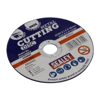 100 x 1.6mm Cutting Disc 16mm Bore [PTC/100CT]